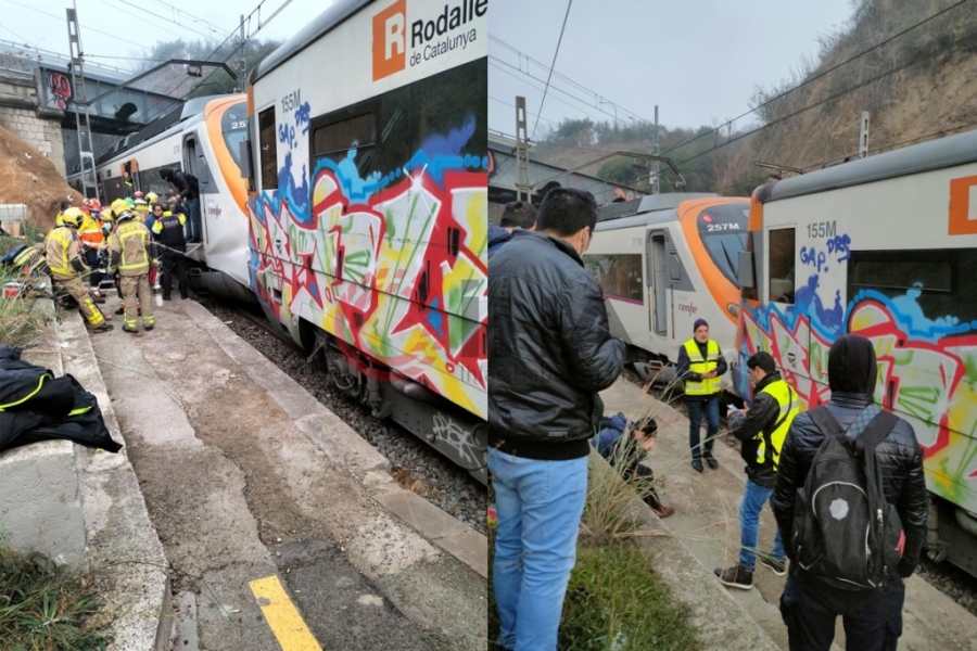 İspanya'da tren kazası: 155 yaralı