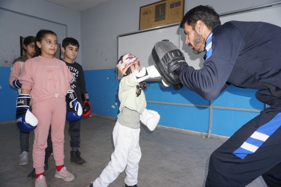 Şırnaklı öğrencilerden muaythai sporuna yoğun ilgi