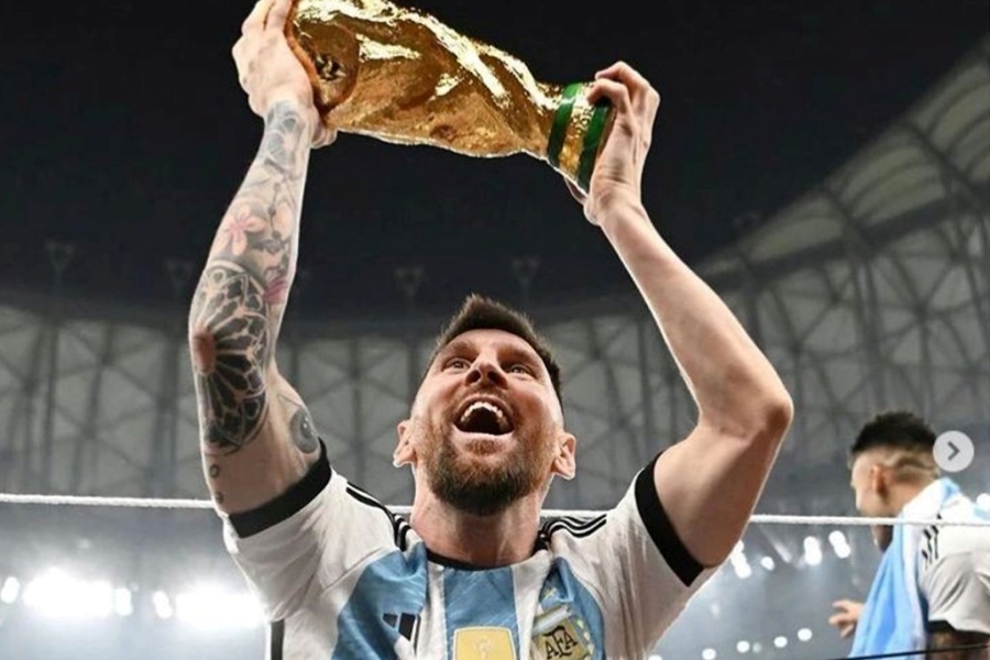 Messi'nin Dünya Kupası fotoğrafı rekor kırdı