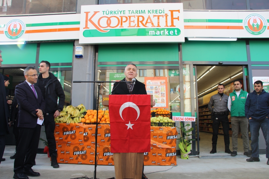 Şırnak’ta 'Tarım Kredi Kooperatif Marketi' hizmete girdi