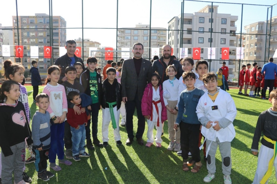 Karaköprü'de gençler için bir yatırım daha hizmete açıldı 