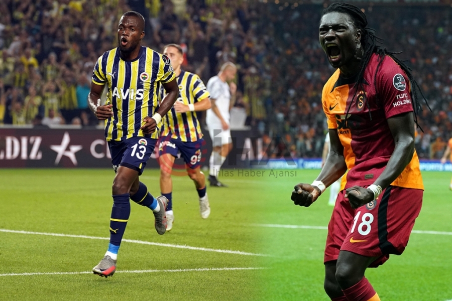 Galatasaray'da Gomis, Fenerbahçe'de Valencia