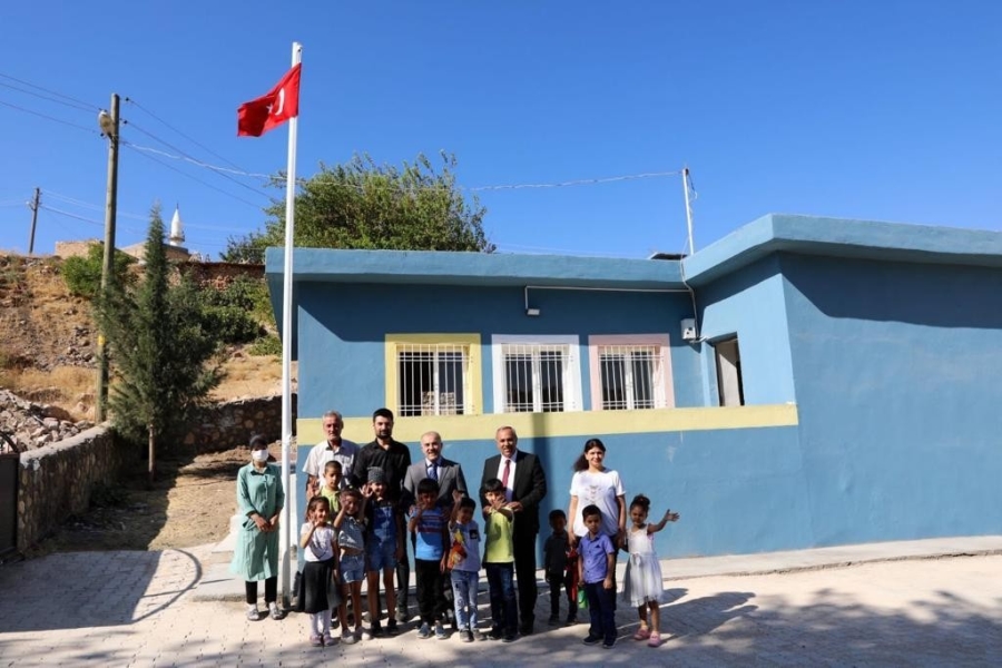 Mardin’de 19 yıldır kapalı olan köy okulu köy yaşam merkezine dönüştürüldü 