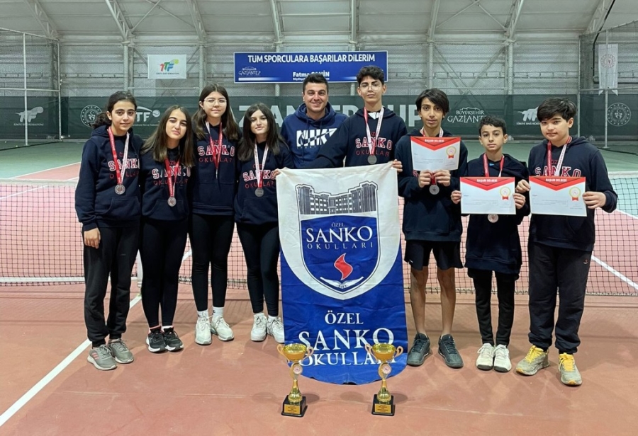 SANKO Okulları’nın tenis başarısı 