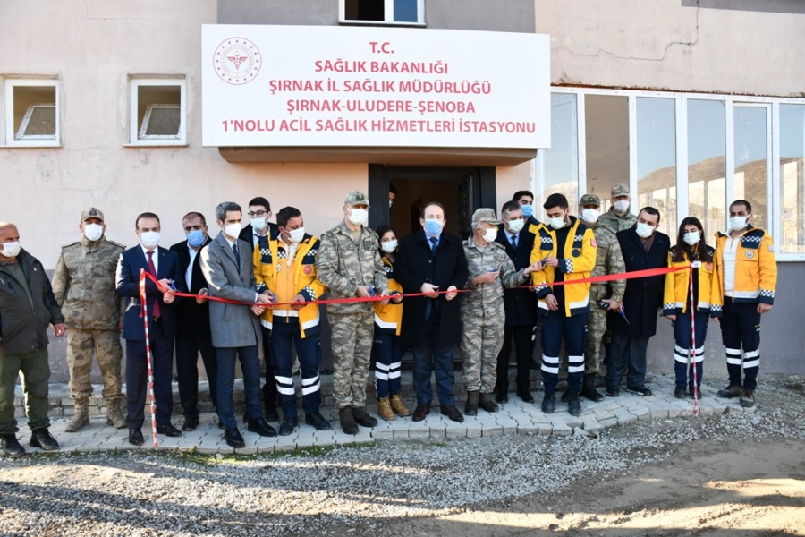 Şenoba’da acil sağlık hizmetleri istasyonu açıldı