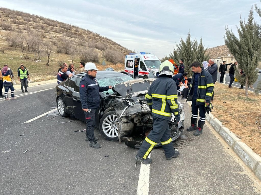 Mardin'de trafik kazası: 6 yaralı