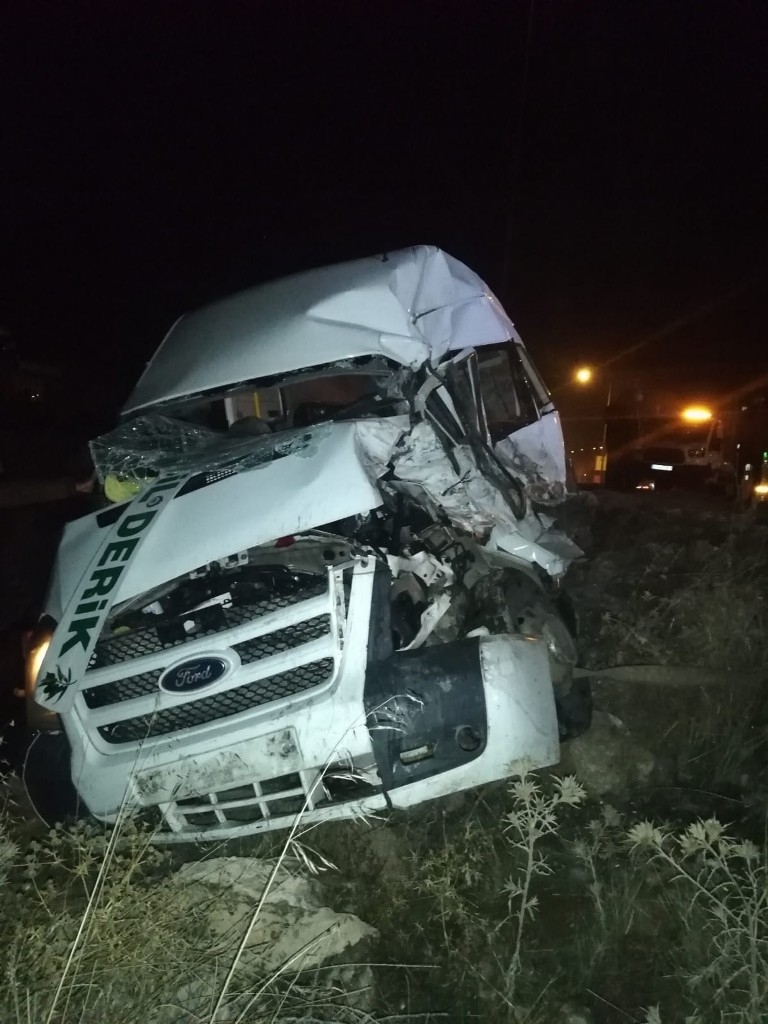 Mardin'de trafik kazası: 7 yaralı