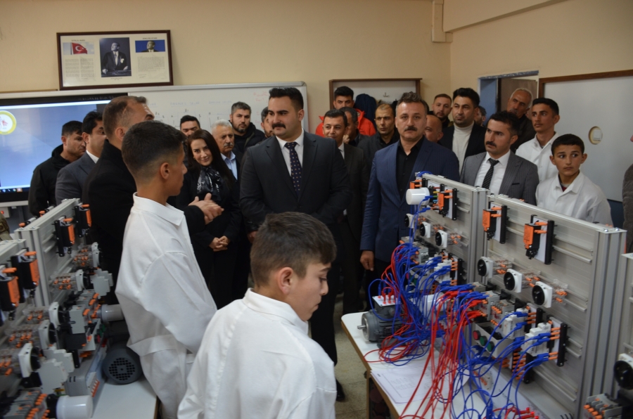 Beytüşşebap'ta geleceğin elektrik ve elektronikçileri bu okuldan