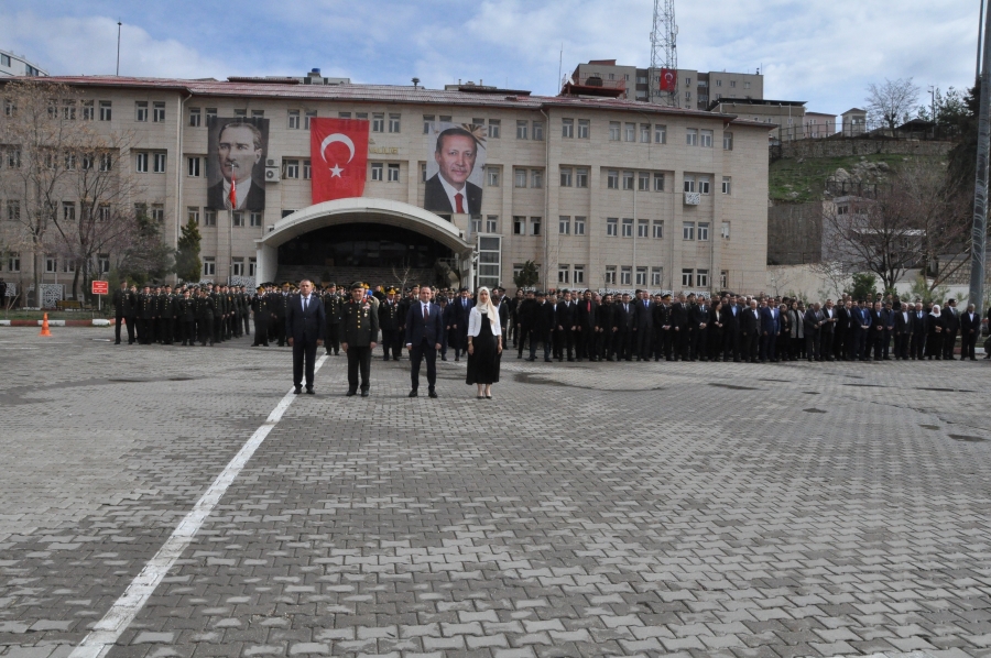 Şırnak'ta 18 Mart Çanakkale Zaferi ve şehitleri anıldı