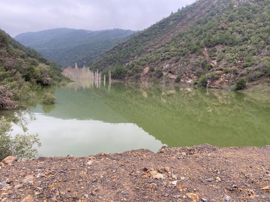 Deprem bölgesinde doğal göl paniği