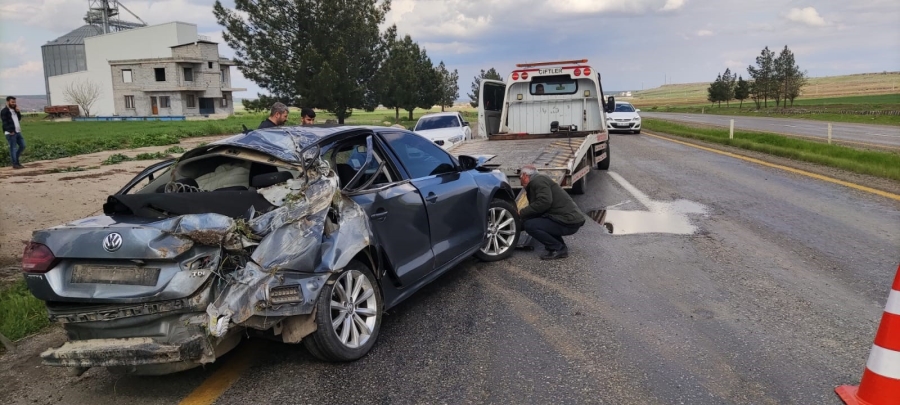 Bismil'de trafik kazası: 2 yaralı