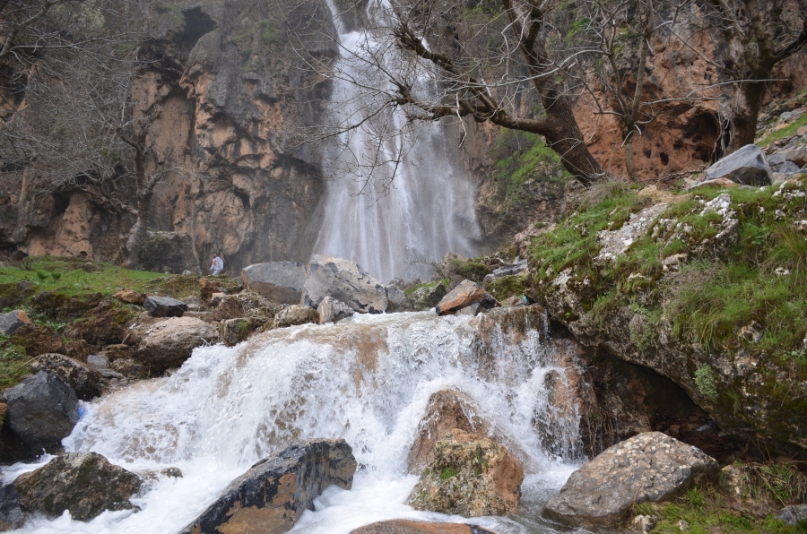 Şırnak’ta sel sonrası dev şelale oluştu