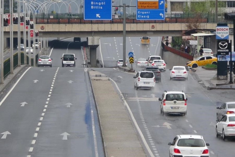 Diyarbakır’da şiddetli yağış