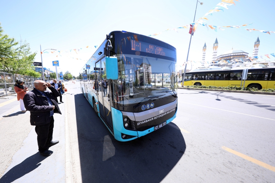 Diyarbakır'da toplu taşımada kredi kartı kolaylığı başladı