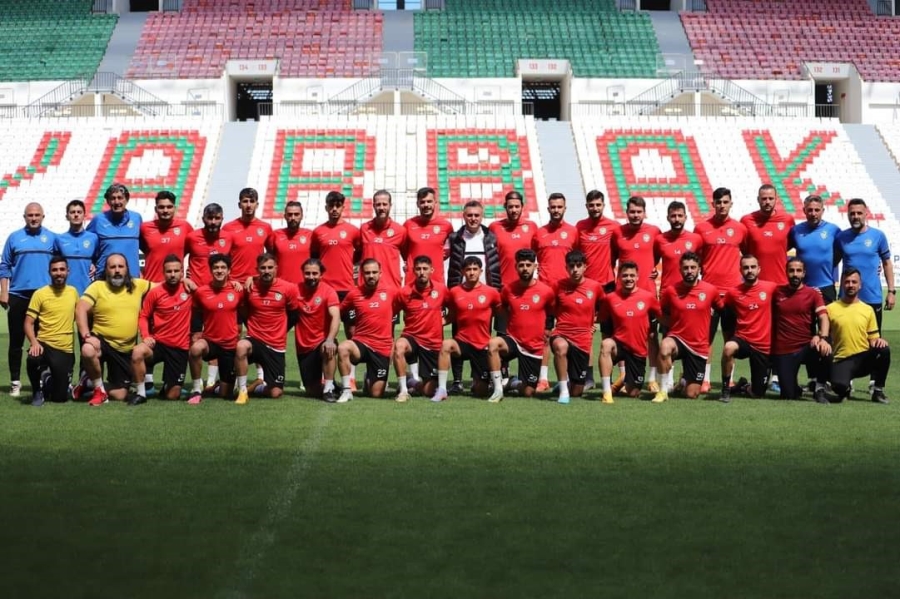 Amedspor, play-off için sahada