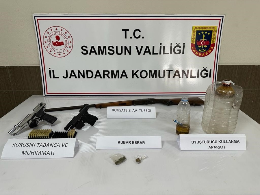 Çarşamba’da uyuşturucu operasyonu: 13 gözaltı