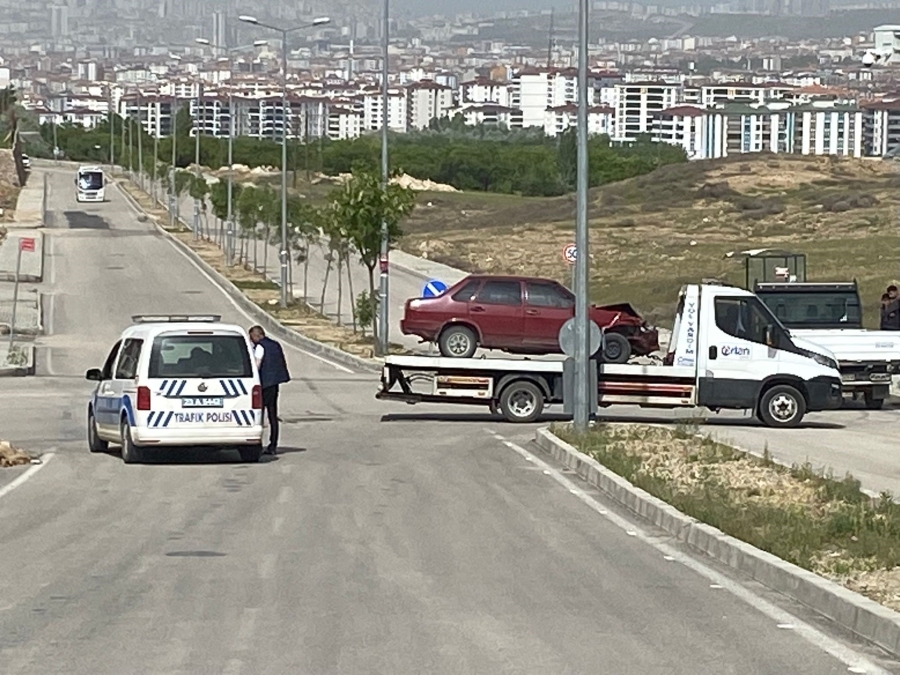 Elazığ’da trafik kazası: 1 yaralı