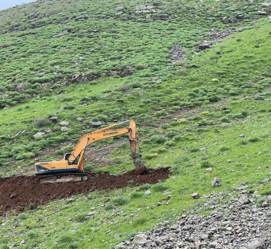 Uludere'de yayla yolları bir bir açılıyor