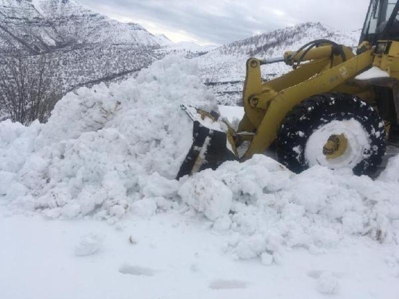 ŞIRNAK, ETKİLİ OLAN KAR YAĞIŞI YAŞAMI OLUMSUZ ETKİLEDİ