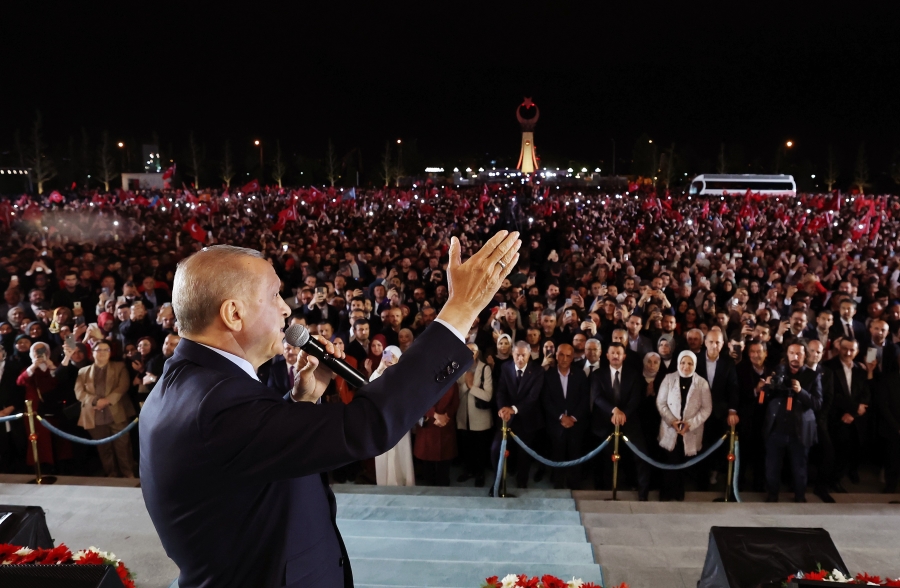 Cumhurbaşkanı Erdoğan, Beştepe’de 320 bin vatandaşa hitap etti