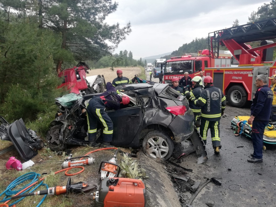 Denizli'de son 1 haftada 155 trafik kazası meydana geldi