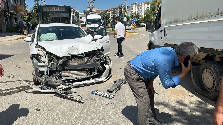 Elazığ’da trafik kazası