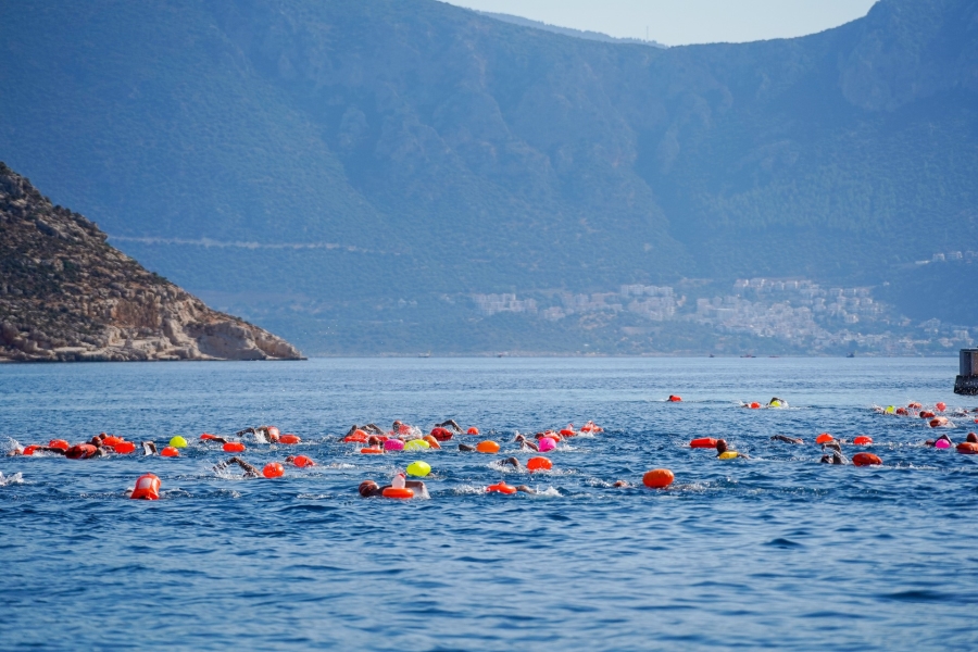 Uluslararası açık deniz yüzme yarışı Megisti Kaş Swim Race, 25 Haziran’da yapılacak