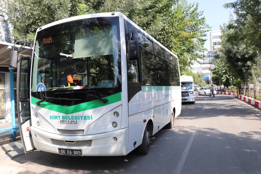 Siirt Belediyesinden YKS'ye girecek öğrencilere ücretsiz ulaşım desteği