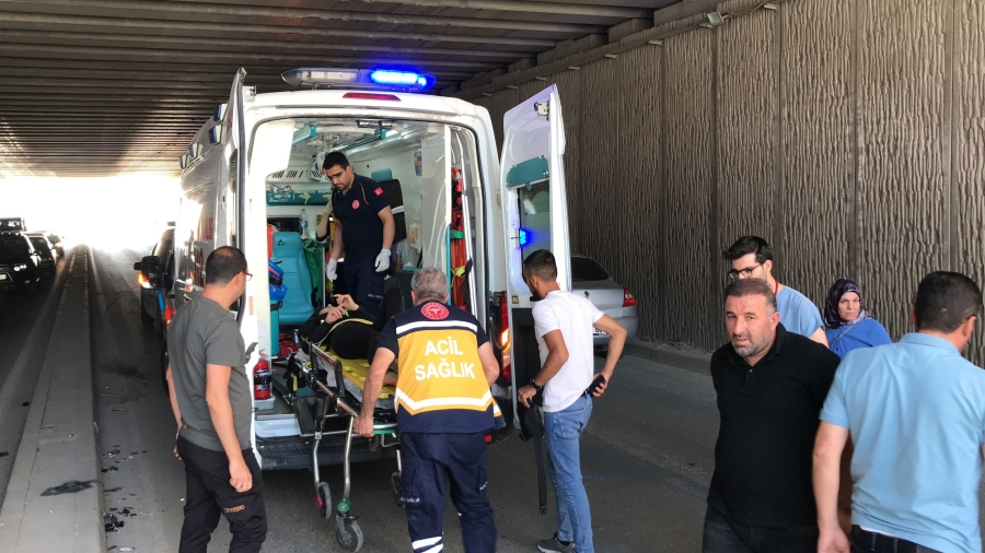 Elazığ’da otomobil ile motosiklet çarpıştı: 1 yaralı