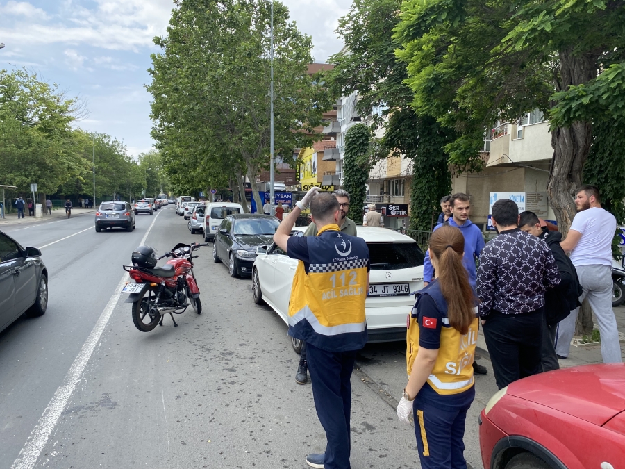 Çorlu’da trafik kazası: 2 yaralı