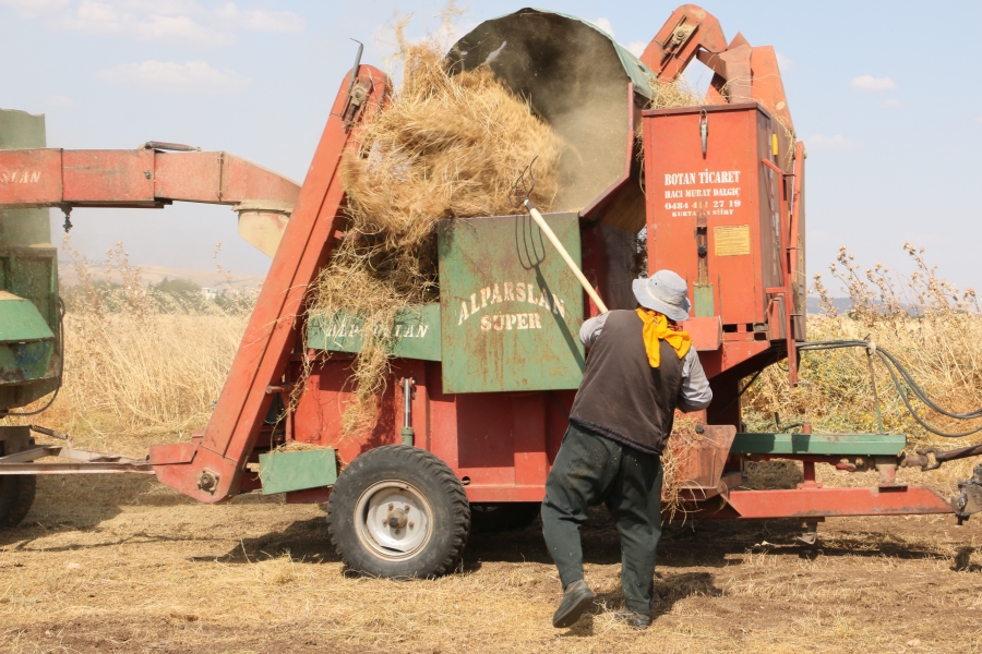 Siirt’te devam eden hasat sezonunda tarım aletlerine rağbeti artırdı