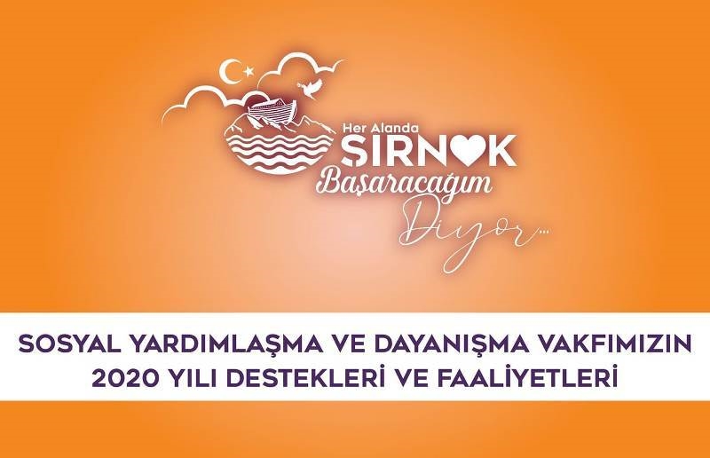 SOSYAL YARDIMLAŞMA VE DAYANIŞMA VAKFIN 2020 YILI DESTEK VE FAALİYETLERİ