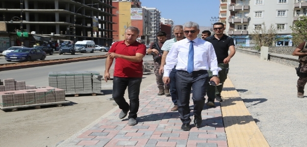 Belediye Başkan Vekili Arıcan, Çalışmaları Denetledi