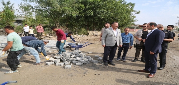 Kaymakam Işıktaş Çalışmaları Denetledi