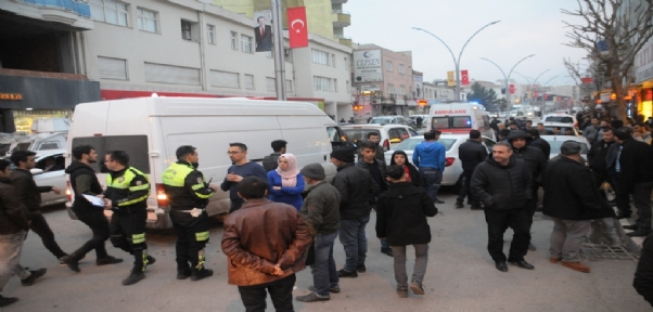 Cizre`de trafik kazası 2 Yaralı