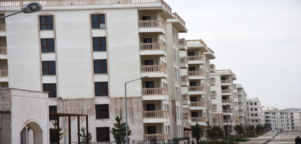 Nusaybin`de Terör Mağdurlarına İlk Anahtar Teslimi Yapıldı