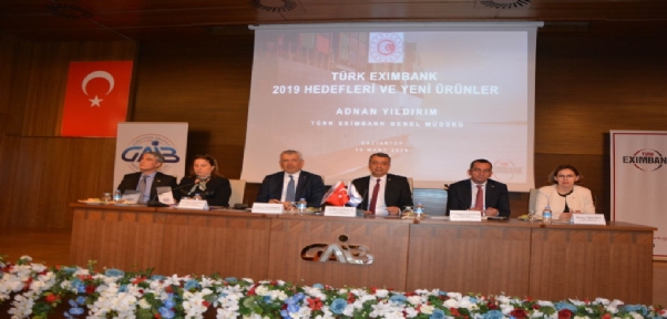 Türk EXİMBANK GAİB`de Yeni Ürünlerini Tanıttı