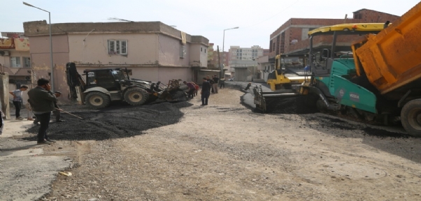 Silopi`de Asfalt Çalışmaları Devam Ediyor