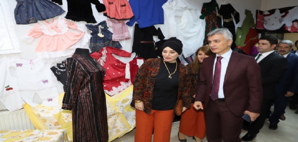 Cizre HEM`in Yıl Sonu Sergisi İlgi Gördü