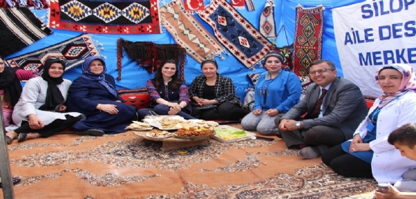 Silopi HEM`den halaylı yıl sonu sergisi