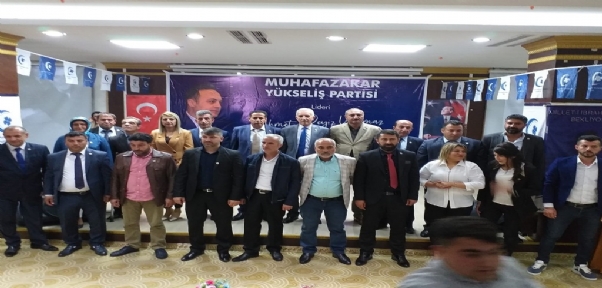 Muhafazakar Yükseliş Partisi Şırnak İl Kongresi yoğun katılımla yapıldı