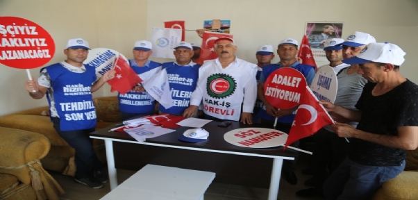 HAK-İŞ`ten Hdp Belediyelerine Tepki