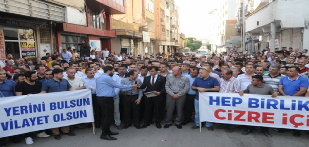 -Cizre Devlet Hastanesinin İkizce Köyüne taşınma girişimine Cizrelilerden tepki