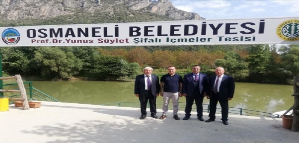 Uludere Belediye Başkanı Ürek, Osmaneli`nde