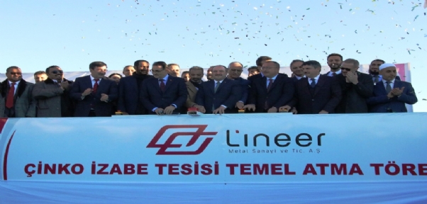 Siirt`te Lineer Metal Çinko Fabrikası`nın Temeli Atıldı