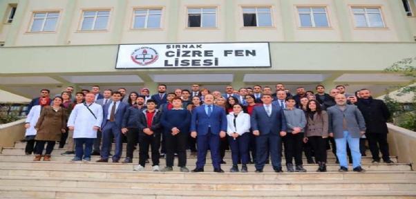 Cizre Fen Lisesinde"Z Kütüphane"Nin Açılışı Yapıldı