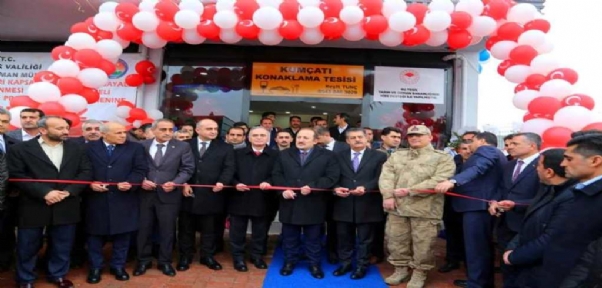 Kumçatı`da Konaklama Tesisinin Açılışı Törenle Yapıldı