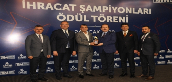 Şırnak`ta 2019 Yılı İhracat Şampiyonları Ödüllendirildi