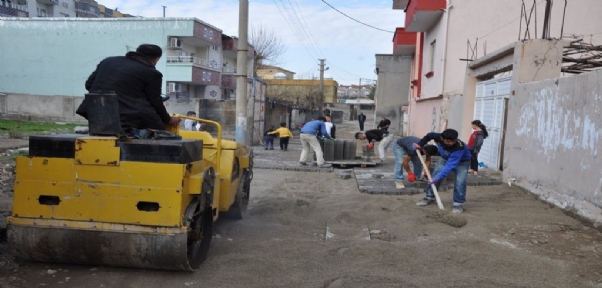 Cizre`de Üstyapı Çalışmaları