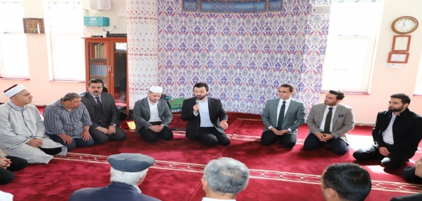 Hacı Halil Camii ve HZ. Yusuf Kur`an Kursu Dualar Eşliğinde Açıldı